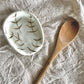 Spoon Holder (green leaves)