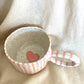 Pink stripes Mug