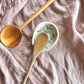 Spoon Holder (green leaves)