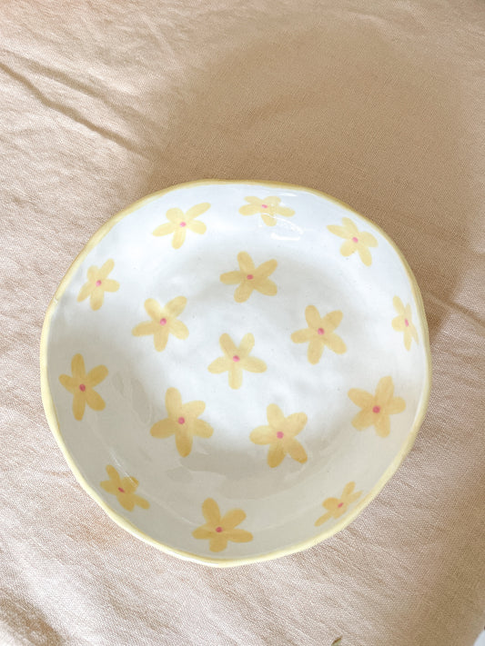 yellow ✿ bowl