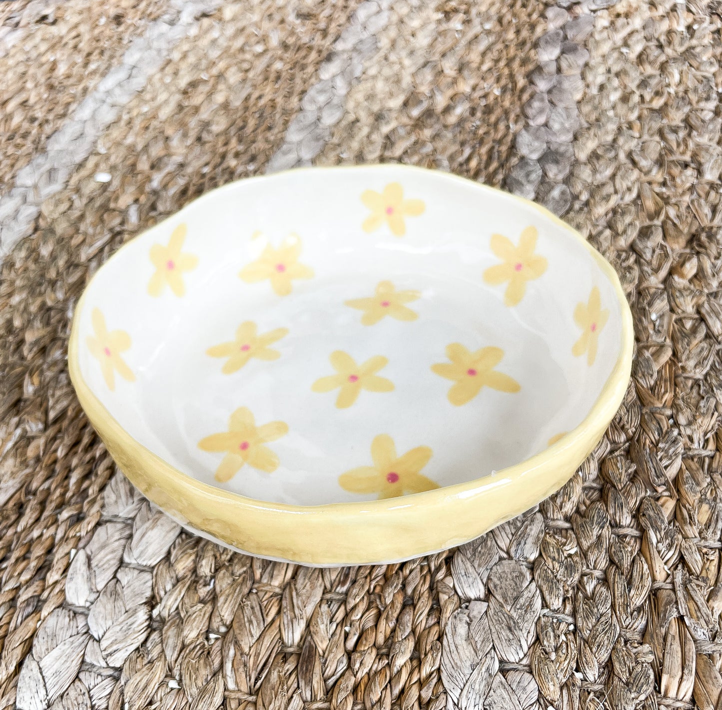 yellow ✿ bowl