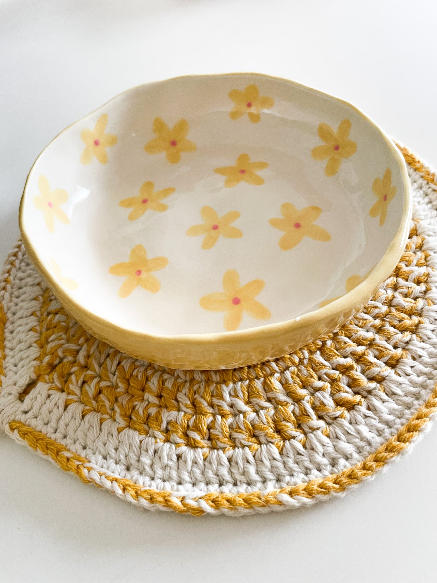 yellow ✿ bowl