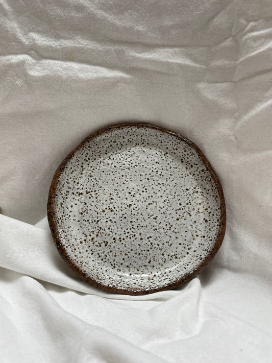 Raku Plate Coconut