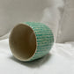 Large Mug Green Striped