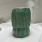 Large Mug Green Striped