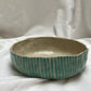 Bowl Green Striped