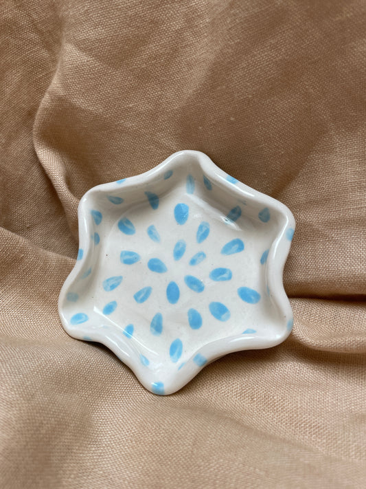 Drop Dish light blue