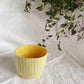 Yellow Striped Mug