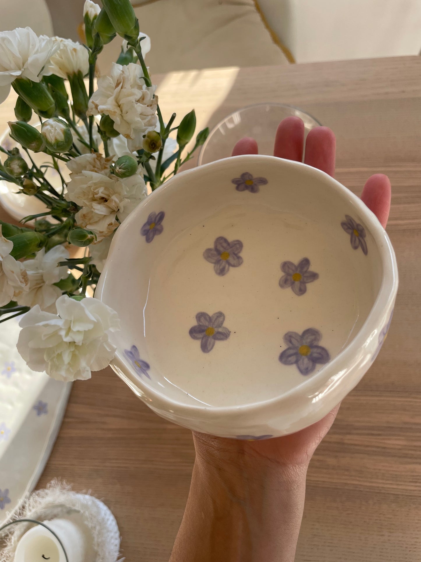 Lilac Flower Small Bowl