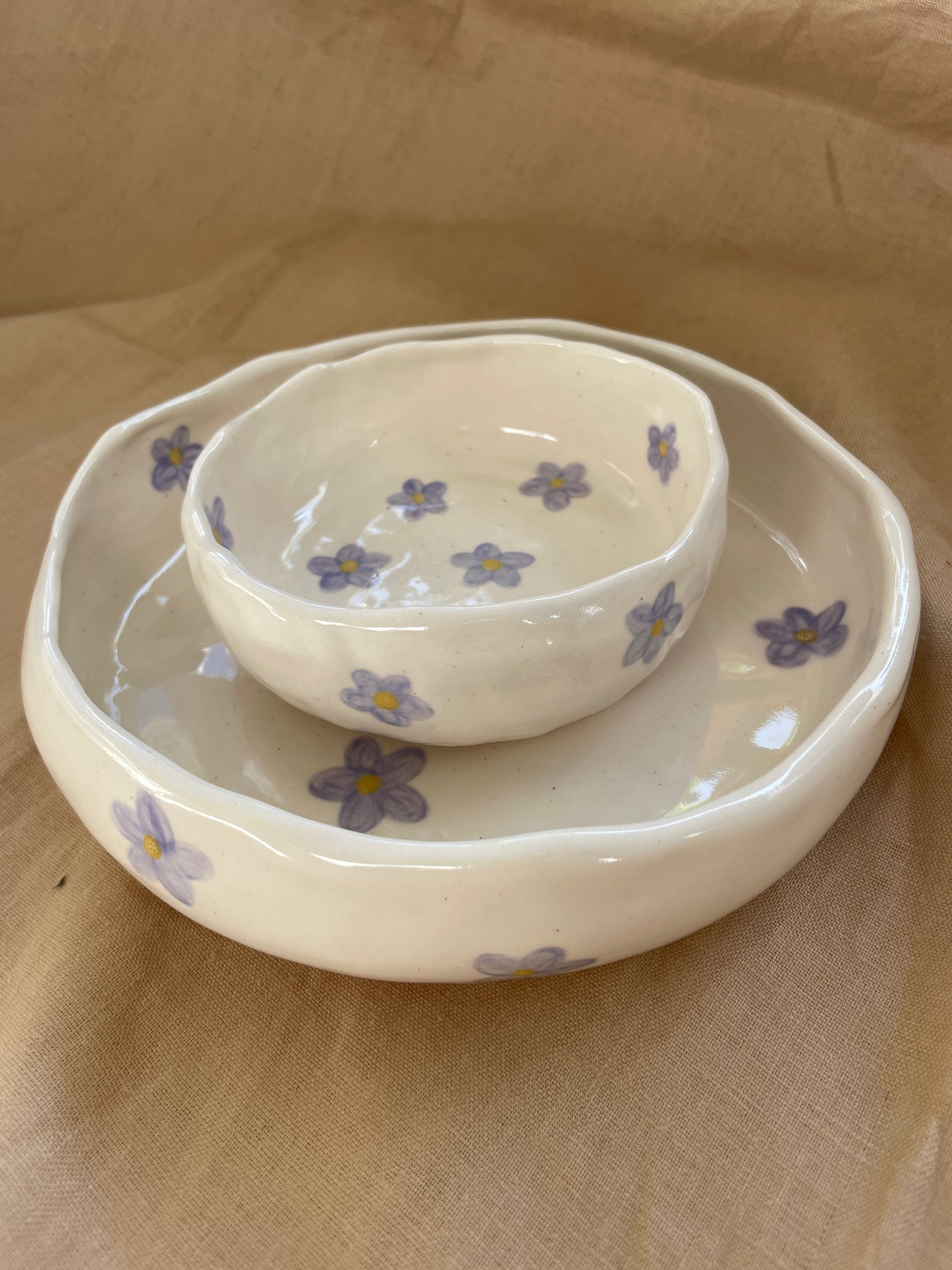 Lilac Flower Small Bowl