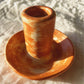 Shino Candle Holder