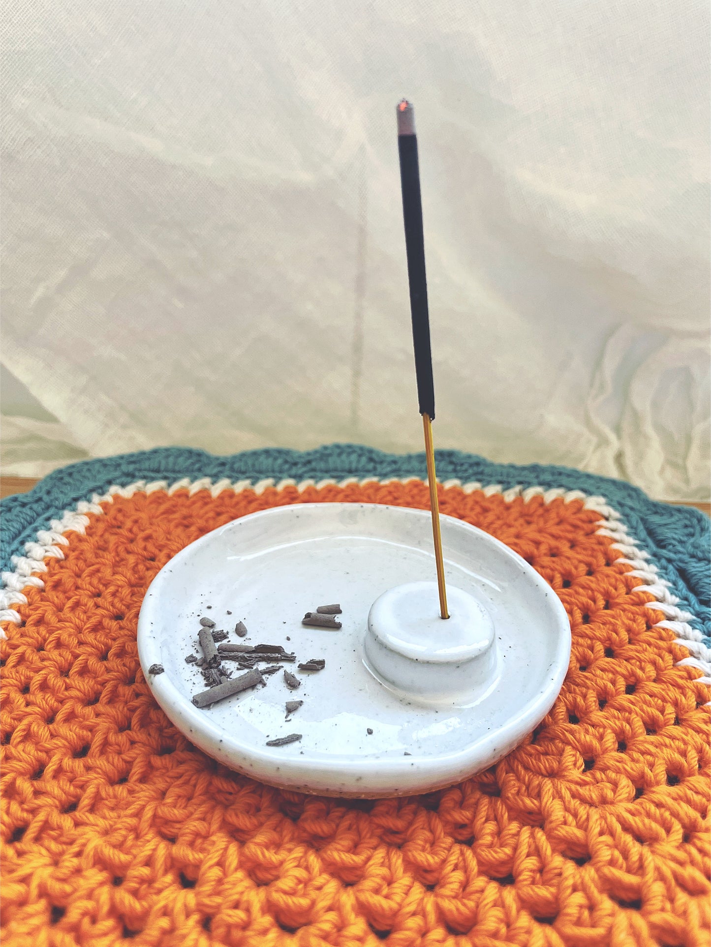 Full Moon Incense Holder