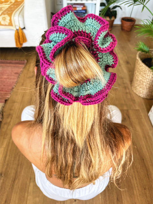 Dual Tone Scrunchie